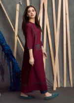 Sawera Embroidered Kurti - Image 3