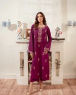 Rosebud Embroidered 2pcs