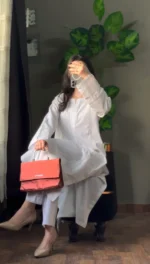 Chandni White 2PC - Image 4