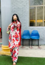 Printed Flora 2 PC - Image 4